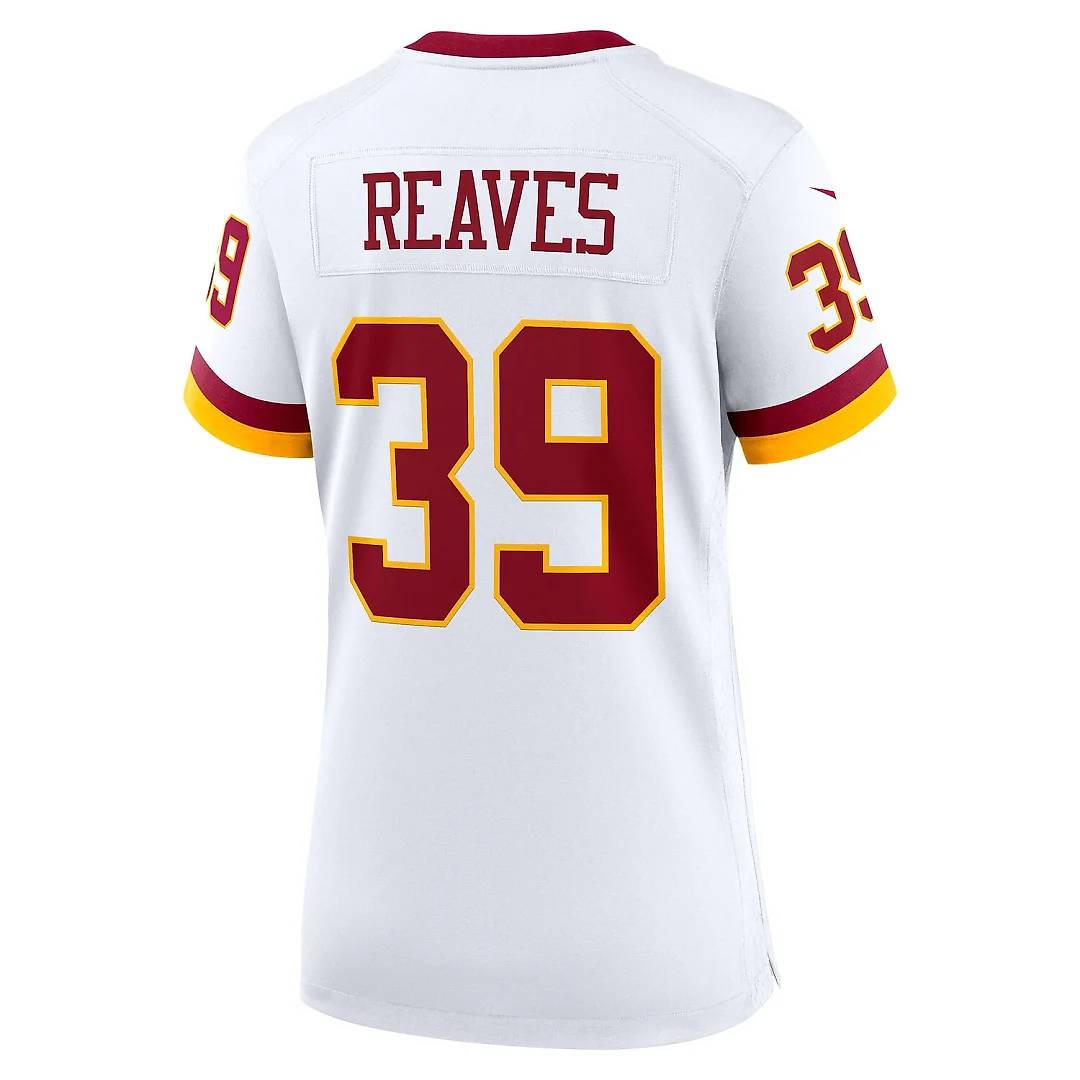 Zennovawear Jeremy Reaves Washington Commanders Women's Game Super Bowl Era Jersey - White