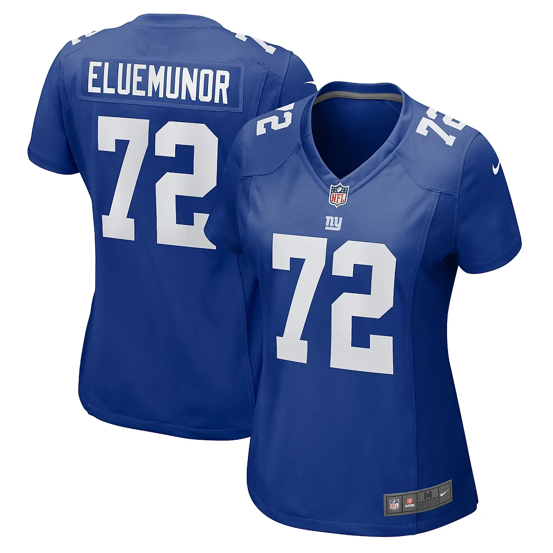 Zennovawear Jermaine Eluemunor New York Giants Women's Game Jersey - Royal