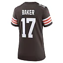 Zennovawear Jerome Baker Cleveland Browns Women's Team Game Jersey - Brown