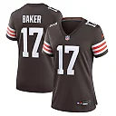 Zennovawear Jerome Baker Cleveland Browns Women's Team Game Jersey - Brown