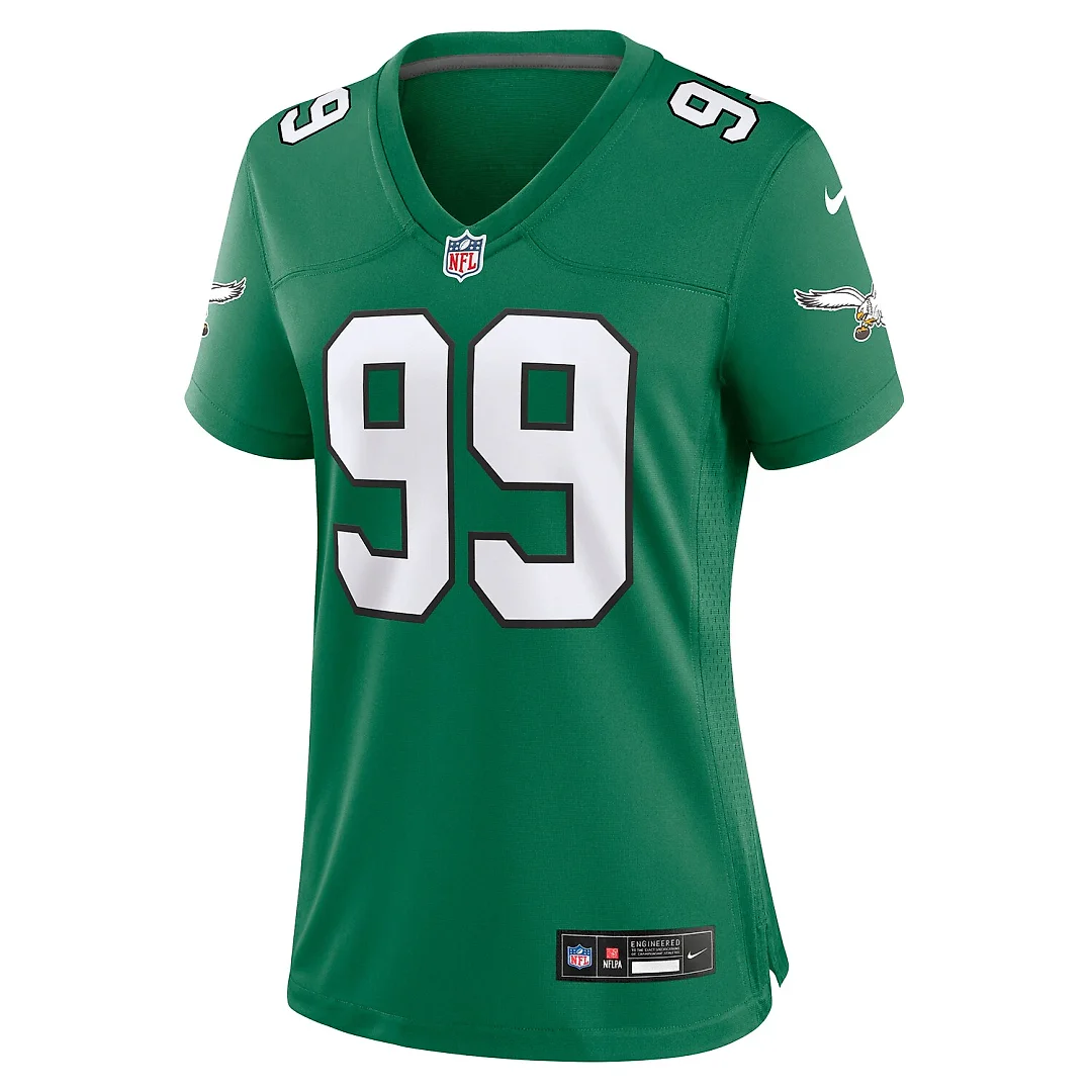 Zennovawear Jerome Brown Philadelphia Eagles Women's Alternate Game Jersey - Kelly Green