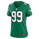 Zennovawear Jerome Brown Philadelphia Eagles Women's Alternate Game Jersey - Kelly Green