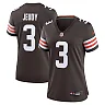 Zennovawear Jerry Jeudy Cleveland Browns Women's Game Jersey - Brown
