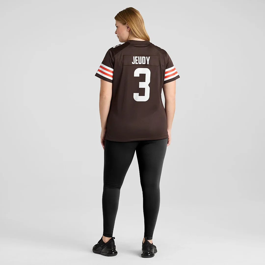 Zennovawear Jerry Jeudy Cleveland Browns Women's Game Jersey - Brown