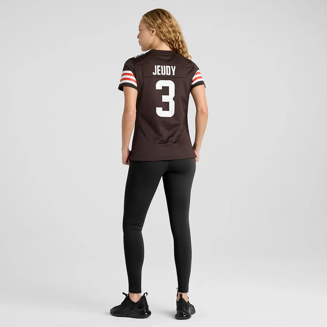 Zennovawear Jerry Jeudy Cleveland Browns Women's Game Jersey - Brown