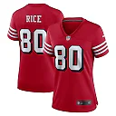Zennovawear Jerry Rice San Francisco 49ers Women's Alternate Game Jersey - Scarlet