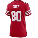 Zennovawear Jerry Rice San Francisco 49ers Women's Retired Player Game Jersey - Scarlet