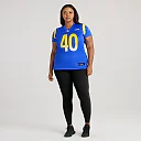Zennovawear Jesse Luketa Los Angeles Rams Women's Team Game Jersey - Royal
