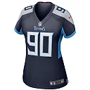 Zennovawear Jevon Kearse Tennessee Titans Women's Game Retired Player Jersey - Navy
