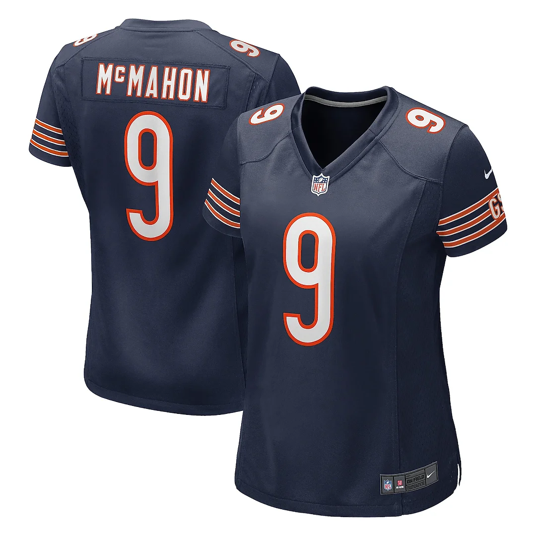 Zennovawear Jim McMahon Chicago Bears Women's Game Retired Player Jersey - Navy