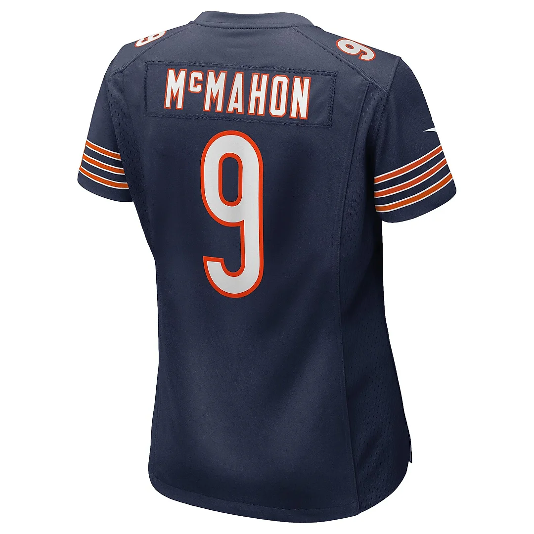 Zennovawear Jim McMahon Chicago Bears Women's Game Retired Player Jersey - Navy