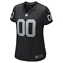 Zennovawear Jim Otto Las Vegas Raiders Women's Game Retired Player Jersey - Black