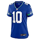Zennovawear Jim Zorn Seattle Seahawks Women's Throwback Retired Player Game Jersey - Royal