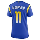 Zennovawear Jimmy Garoppolo Los Angeles Rams Women's Team Game Jersey - Royal
