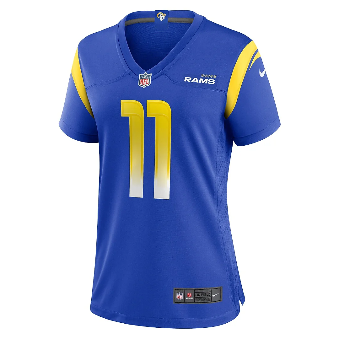 Zennovawear Jimmy Garoppolo Los Angeles Rams Women's Team Game Jersey - Royal