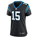 Zennovawear Jimmy Horn Jr Carolina Panthers Women's Team Game Jersey - Black