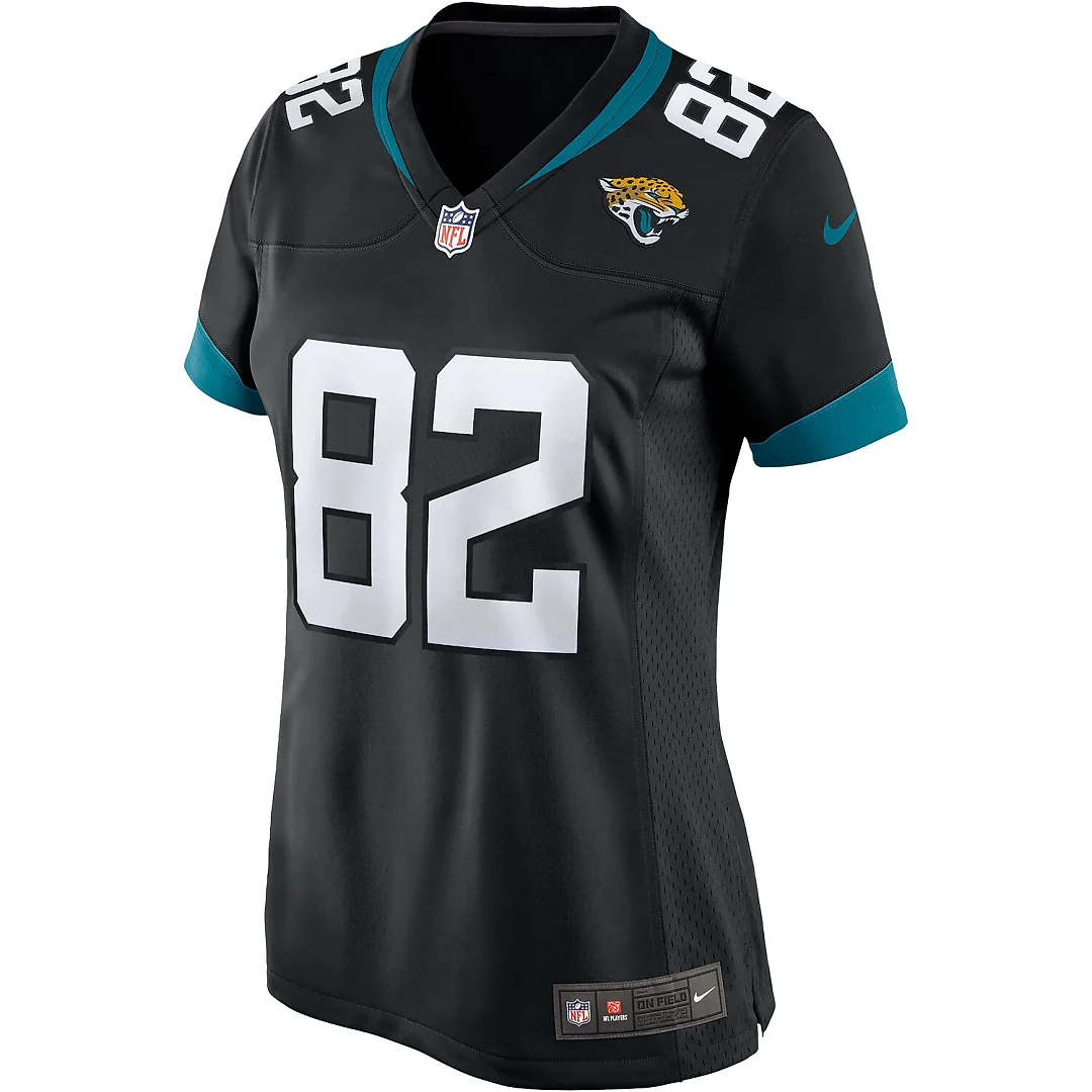 Zennovawear Jimmy Smith Jacksonville Jaguars Women's Game Retired Player Jersey - Black