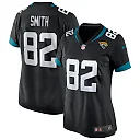 Zennovawear Jimmy Smith Jacksonville Jaguars Women's Game Retired Player Jersey - Black