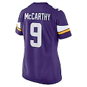 Zennovawear J.J. McCarthy Minnesota Vikings Women's Player Game Jersey - Purple