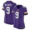 Zennovawear J.J. McCarthy Minnesota Vikings Women's Player Game Jersey - Purple