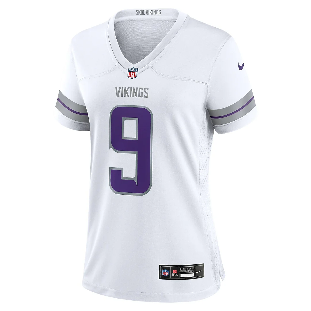 Zennovawear J.J. McCarthy Minnesota Vikings Women's Alternate Game Player Jersey - White