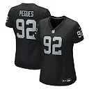 Zennovawear JJ Pegues Las Vegas Raiders Women's Team Game Jersey - Black