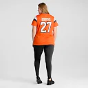 Zennovawear J.K. Dobbins Denver Broncos Women's Team Game Jersey - Orange