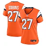 Zennovawear J.K. Dobbins Denver Broncos Women's Team Game Jersey - Orange