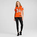 Zennovawear JL Skinner Denver Broncos Women's Team Game Jersey - Orange