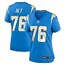 Zennovawear Joe Alt Los Angeles Chargers Women's 2024 NFL Draft First Round Pick Player Game Jersey - Powder Blue