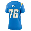 Zennovawear Joe Alt Los Angeles Chargers Women's 2024 NFL Draft First Round Pick Player Game Jersey - Powder Blue