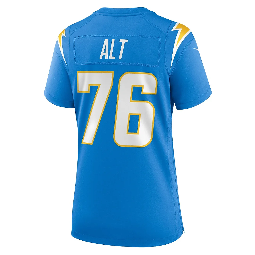Zennovawear Joe Alt Los Angeles Chargers Women's Game Jersey - Powder Blue