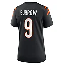 Zennovawear Joe Burrow Cincinnati Bengals Women's Player Game Jersey - Black
