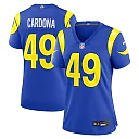 Zennovawear Joe Cardona Los Angeles Rams Women's Team Game Jersey - Royal