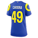 Zennovawear Joe Cardona Los Angeles Rams Women's Team Game Jersey - Royal