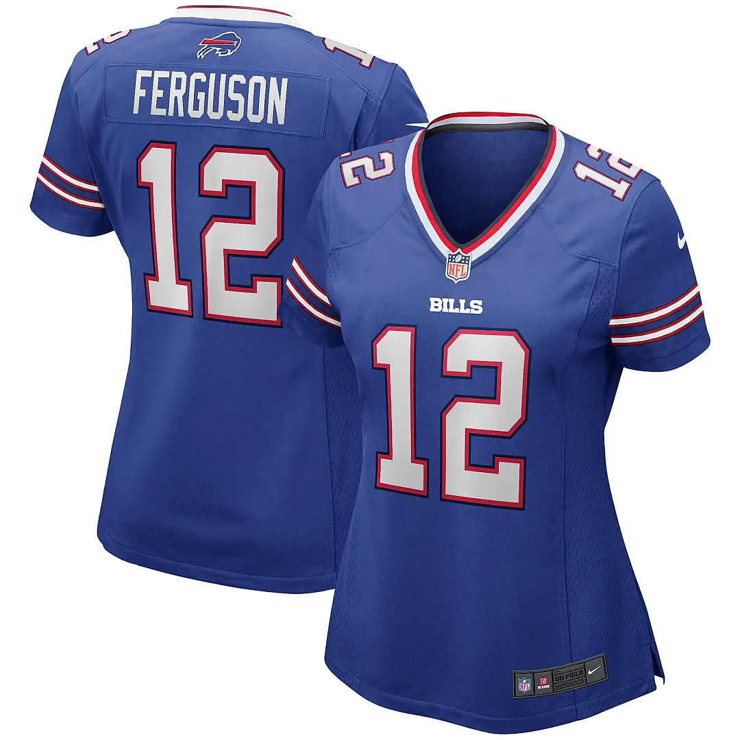 Zennovawear Joe Ferguson Buffalo Bills Women's Game Retired Player Jersey - Royal