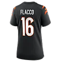 Zennovawear Joe Flacco Cincinnati Bengals Women's Team Game Jersey - Black