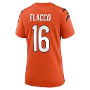 Zennovawear Joe Flacco Cincinnati Bengals Women's Alternate Game Jersey - Orange
