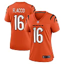 Zennovawear Joe Flacco Cincinnati Bengals Women's Alternate Game Jersey - Orange