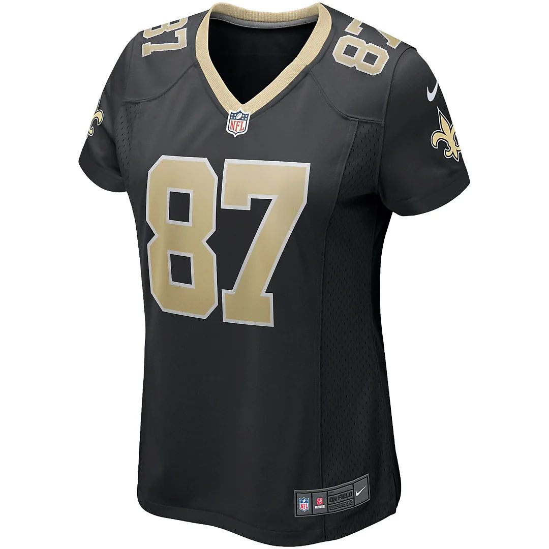 Zennovawear Joe Horn New Orleans Saints Women's Game Retired Player Jersey - Black