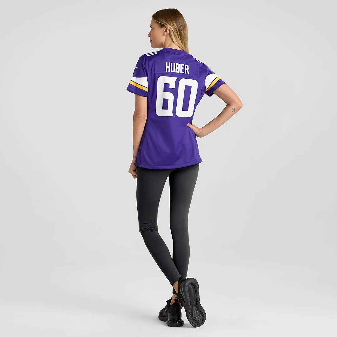 Zennovawear Joe Huber Minnesota Vikings Women's Team Game Jersey - Purple