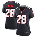 Zennovawear Joe Mixon Houston Texans Women's Game Jersey - Navy