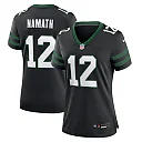 Zennovawear Joe Namath New York Jets Women's Retired Player Alternate Game Jersey - Legacy Black