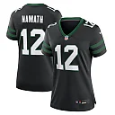 Zennovawear Joe Namath New York Jets Women's Retired Player Alternate Game Jersey - Legacy Black