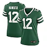 Zennovawear Joe Namath New York Jets Women's Retired Player Game Jersey - Legacy Green
