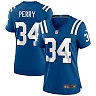 Zennovawear Joe Perry Indianapolis Colts Women's Game Retired Player Jersey - Royal