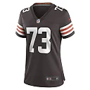 Zennovawear Joe Thomas Cleveland Browns Women's Retired Game Player Jersey - Brown