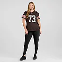 Zennovawear Joe Thomas Cleveland Browns Women's Retired Game Player Jersey - Brown