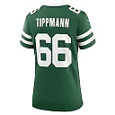 Zennovawear Joe Tippmann New York Jets Women's Game Jersey - Legacy Green