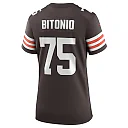 Zennovawear Joel Bitonio Cleveland Browns Women's Game Jersey - Brown